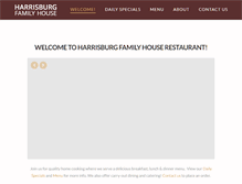 Tablet Screenshot of harrisburgfamilyhouse.com
